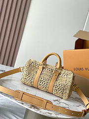 Louis Vuitton M25010 Keepall Bandoulière 25 bag size 25 x 15 x 11 cm - 4