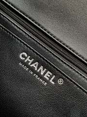 Chanel Mini CF Tweed blue bag Size 20cm - 4