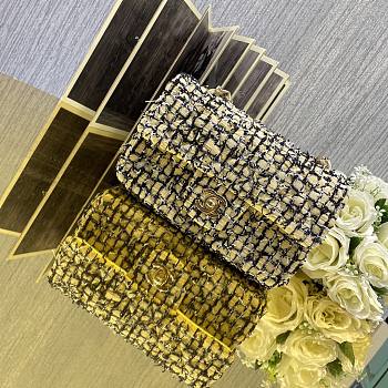 Chanel Mini CF Tweed bag Size 20cm