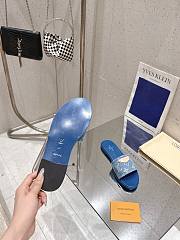 Louis vuitton mules blue  - 6