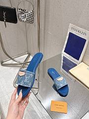 Louis vuitton mules blue  - 4