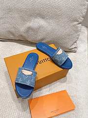 Louis vuitton mules blue  - 2