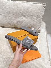 Louis vuitton mules gray - 3