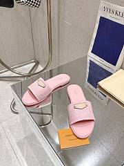 Louis vuitton mules pink1 - 1