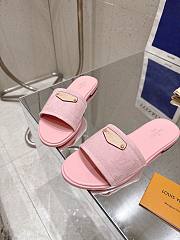 Louis vuitton mules pink1 - 2