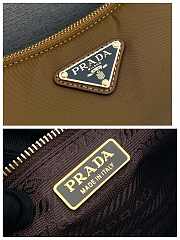 Prada Demi-lune Re-Nylon shoulder bag brown size 30x13.5x6cm - 4