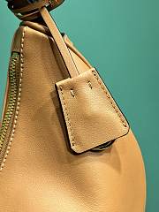 Prada Demi-lune large leather shoulder bag brown size 42x19.5x8.5cm - 6