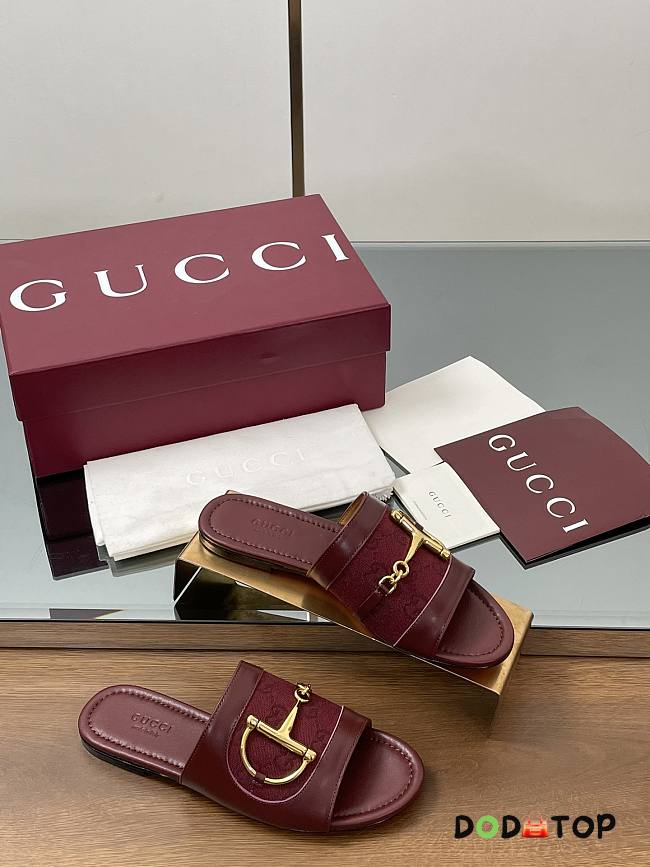 Gucci Mules red - 1