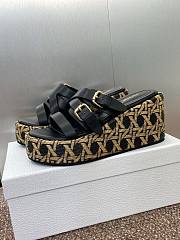 Dior Slides women black calfskin  - 3
