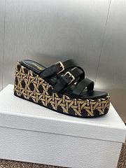 Dior Slides women black calfskin  - 2