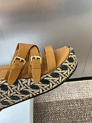 Dior Slides women brown calfskin - 3