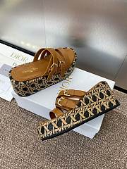 Dior Slides women brown calfskin - 2