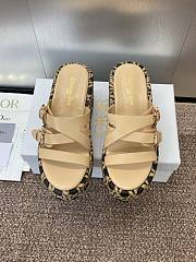 Dior Slides women beige calfskin - 1
