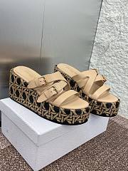 Dior Slides women beige calfskin - 5