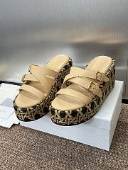 Dior Slides women beige calfskin - 2