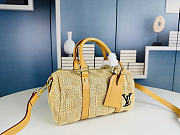 Louis Vuitton Keepall Bandoulière 25 bag size 25 x 15 x 11 cm  - 1