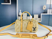 Louis Vuitton Keepall Bandoulière 25 bag size 25 x 15 x 11 cm  - 5