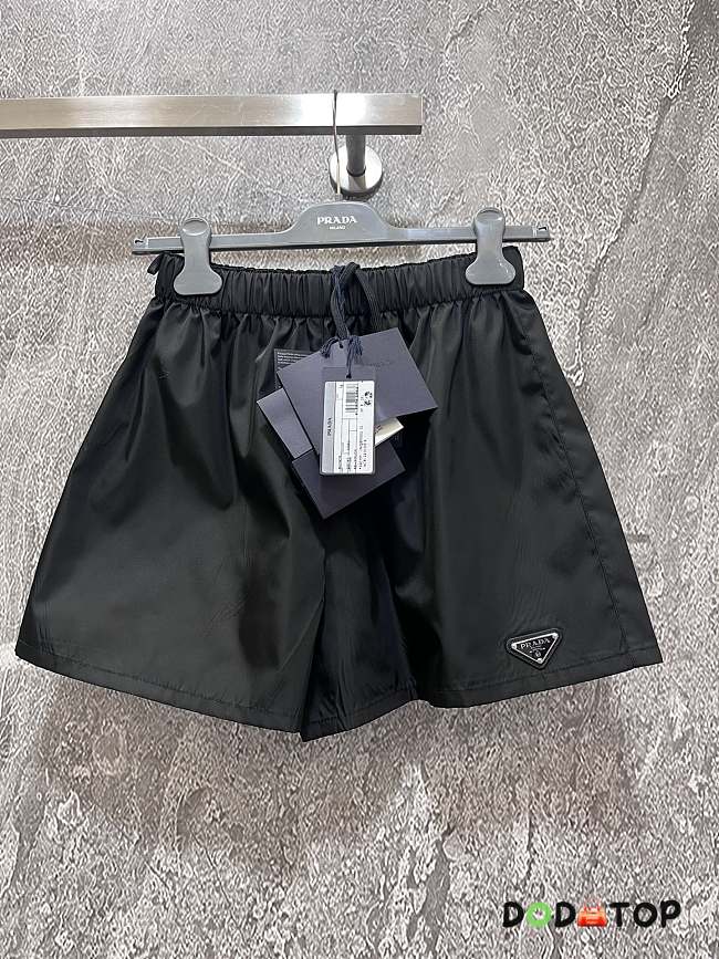 Prada Re-Nylon triangle-logo shorts  - 1