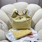 Chanel25 yellow bag size 37x30x14cm - 1