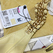 Chanel25 yellow bag size 37x30x14cm - 2