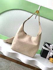 Chanel25 beige bag size 37x30x14cm - 5