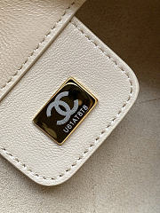 Chanel25 beige bag size 37x30x14cm - 3