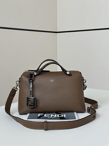 Fendi gray chocolate bag size 28cm