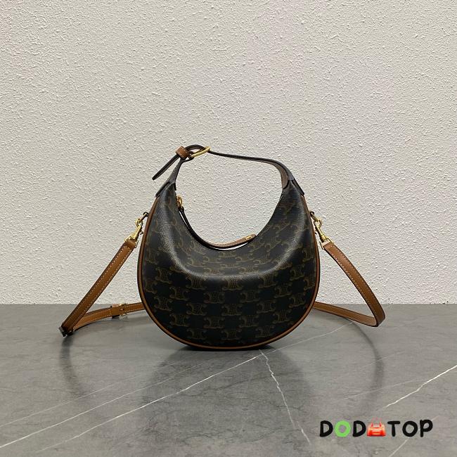 Celine Triomphe brown bag size 22x15x5cm - 1