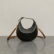 Celine Triomphe brown bag size 22x15x5cm - 1