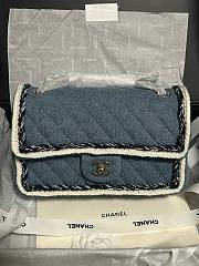 Chanel vintage denim bag size 25cm - 1