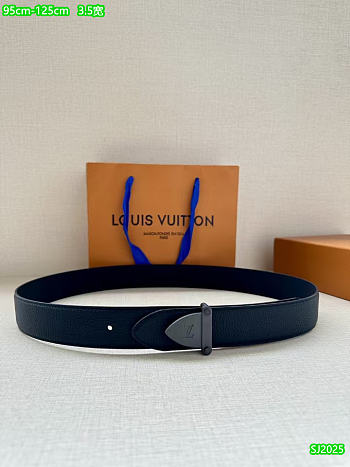 Louis Vuitton Belt 3.5 cm black