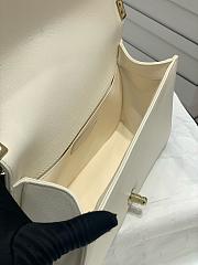 Chanel Leboy off white silver hardware size 25cm - 5