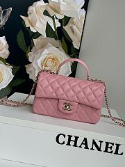 Chanel top handle pink size 21cm - 1