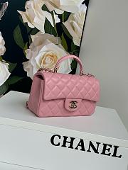 Chanel top handle pink size 21cm - 4