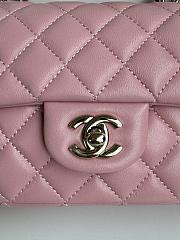 Chanel top handle pink size 21cm - 3