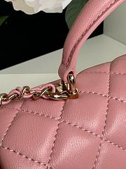 Chanel top handle pink size 21cm - 2