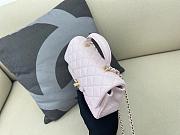 Chanel top handle light pink bag size 21cm - 6