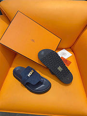 Hermes Empire sandals blue - 3