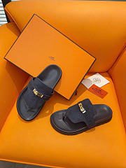 Hermes Empire sandals blue - 2