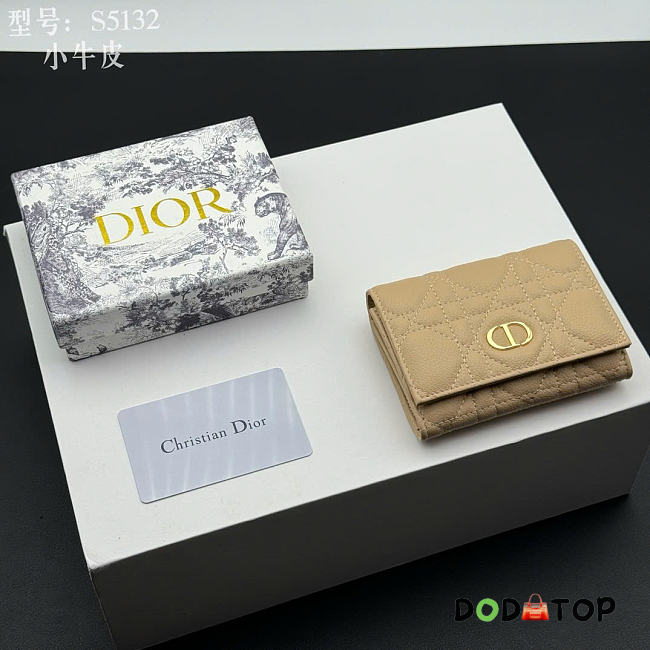 Dior wallet 30 Montaigne Glycine size 11x7.5x2.5cm - 1