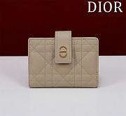 Dior wallet size 11x7.5x2.5cm - 1