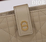 Dior wallet size 11x7.5x2.5cm - 4