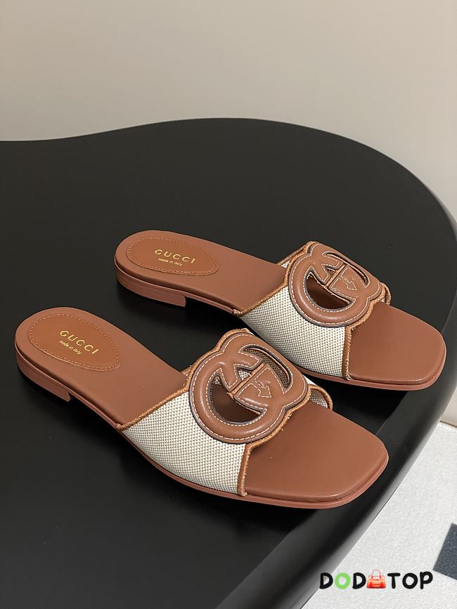 Gucci Lido sandals brown - 1