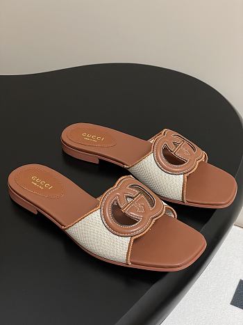 Gucci Lido sandals brown
