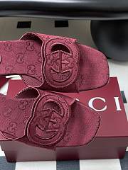 Gucci Lido sandals red - 4