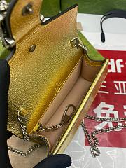 Gucci Dionysus mini gold bag size 16.5x10x4.5cm - 4