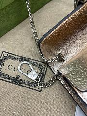 Gucci Dionysus mini rose gold bag size 16.5x10x4.5cm - 2