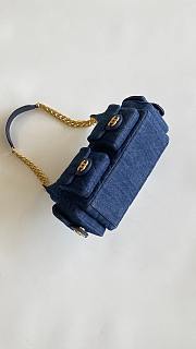 Chanel crossbody bag denim size 22x31x15 cm - 4