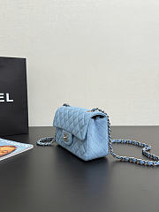 Chanel Flap bag mini denim size 20 - 6
