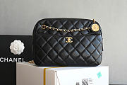 Chanel 24K black bag size 24x19x9cm - 1